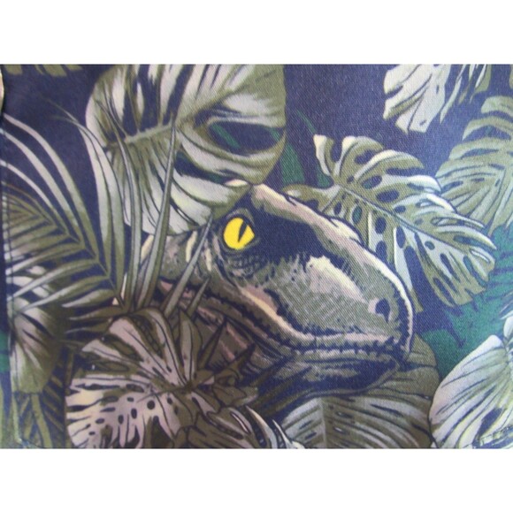 RSVLTS Jurassic Park Clever Girl Kunuflex Short Sleeve Button Down Shirt XS NWT - Picture 5 of 8